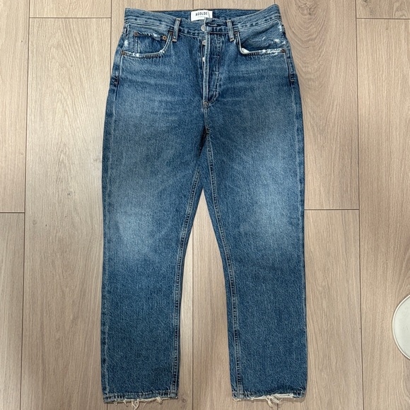 AGOLDE Riley High-Rise Jeans Size 27 - Picture 4 of 12